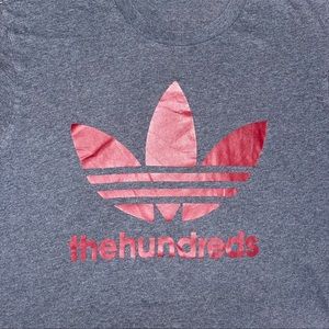 Adidas-the hundreds tshirt